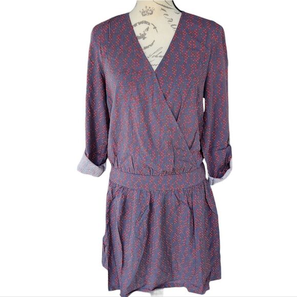 Color‎ Block -1021 long sleeve low waisted dress Medium y2K style 6224157 NWT - Picture 2 of 9